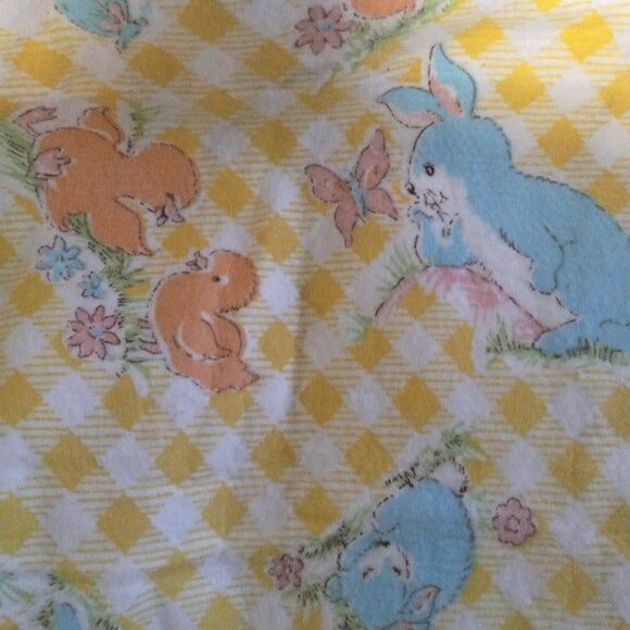 Vintage Downy Dreams by Beacon Baby / Toddler Blanket-45 x 40-Satin Trimmed - Picture 4 of 8